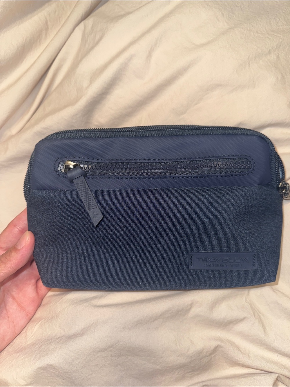 Travelon Navy women’s crossbody bag